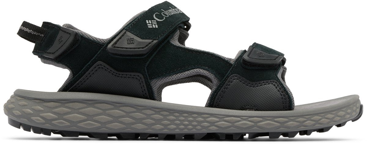 Sandali da uomo con 3 cinturini Columbia Konos™ Hiker - nero, grigio città