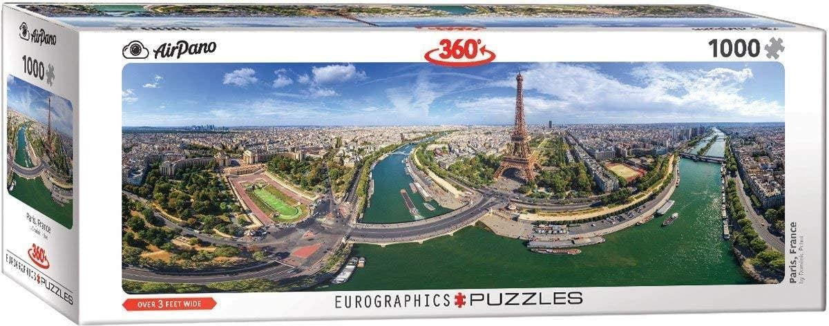 Puzzle panoramico Eurographics Parigi Francia 1000 pezzi