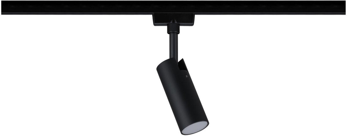 Paulmann urail rail spot tubo spot separato 250lm 4.5w 3000k 230v nero opaco