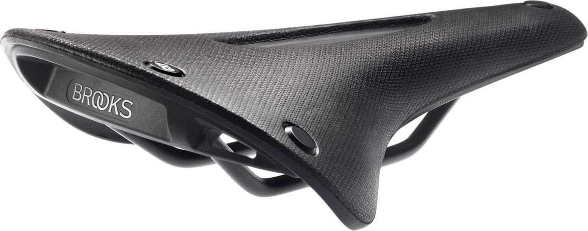 Brooks Saddle C17 Tallado Cambium todo clima negro