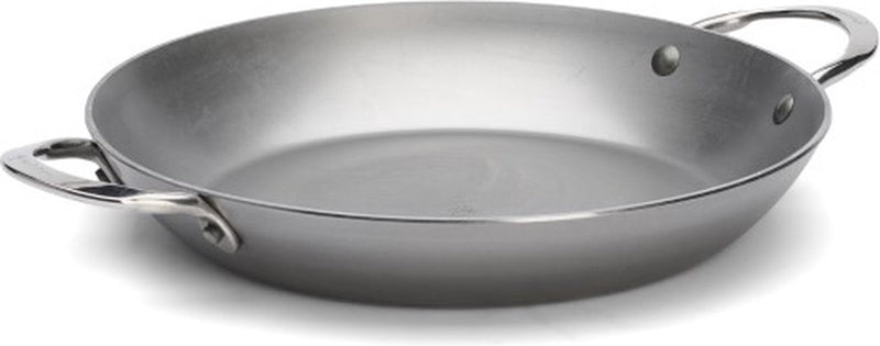 Debuyer de buyer Padella per paella Mineral B 28 cm – Padella per paella in acciaio al carbonio – ø 28 cm – Prodotto in Francia
