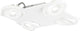 Eglo design brea - spot - 4 lichts - wit, helder
