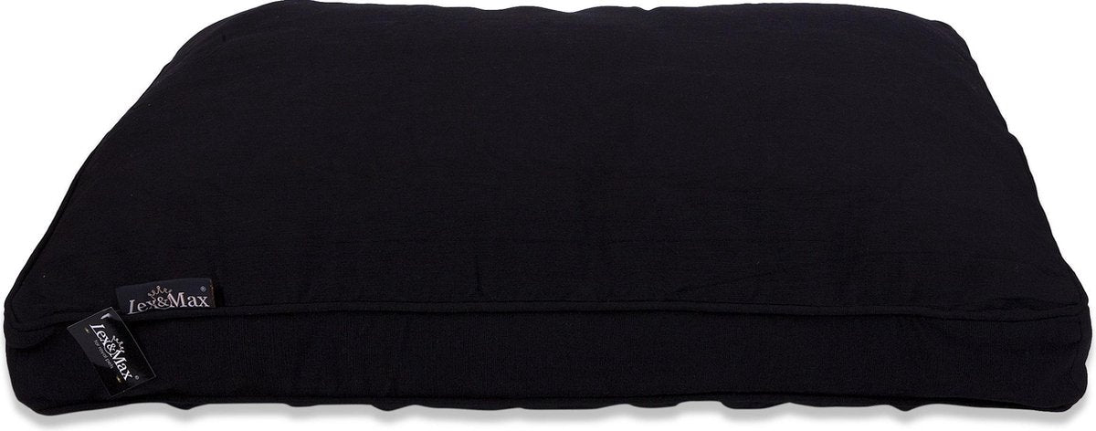 Cuscino per cani Lex max professionale nero - lettino per box - 90 x 65 cm