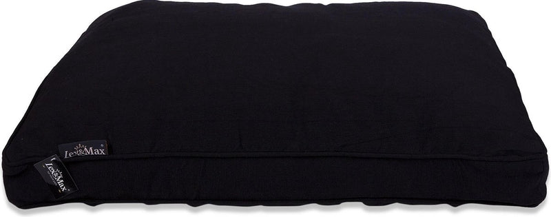 Cuscino per cani Lex max professionale nero - lettino per box - 90 x 65 cm