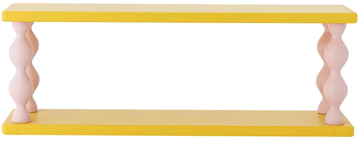 Bloomingville wall shelf bibiola yellow