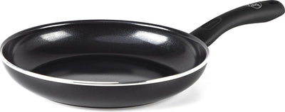 Greenchef diamond koekenpan 28cm - pfas-vrije antikleeflaag - koekenpan inductie - keramische koekenpan - ovenbestendig tot 160°c - koelgreep - zwart
