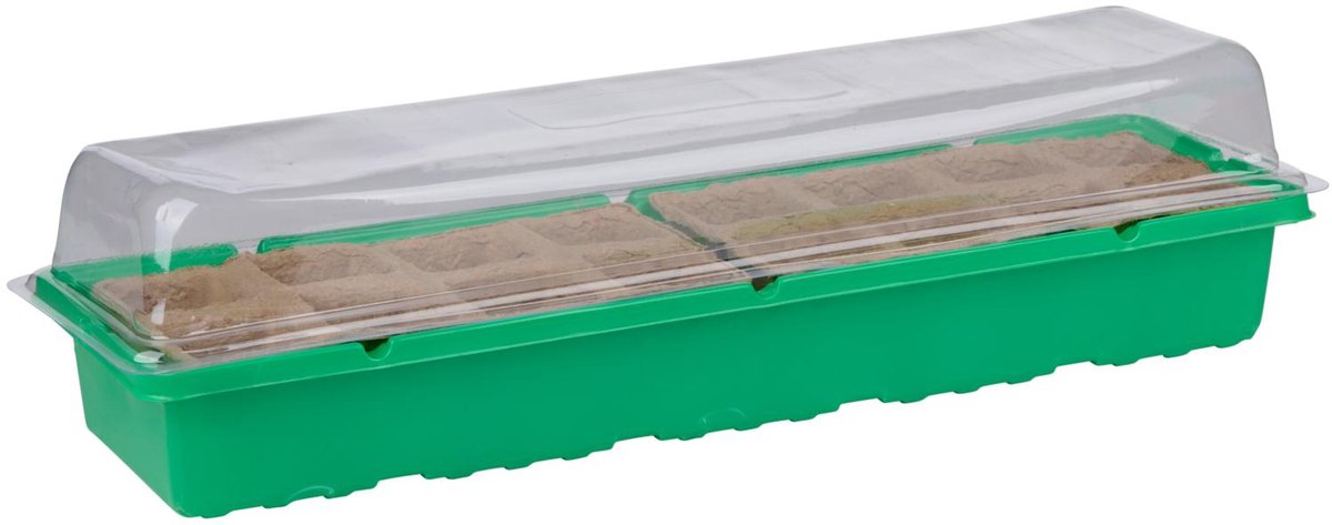 Serra Kinzo - serra con fori permeabili all'umidità - 2 x 8 celle