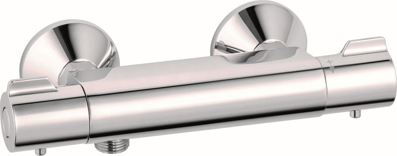 Plieger comfort new - rubinetto doccia termostatico - interasse 120mm - cromo