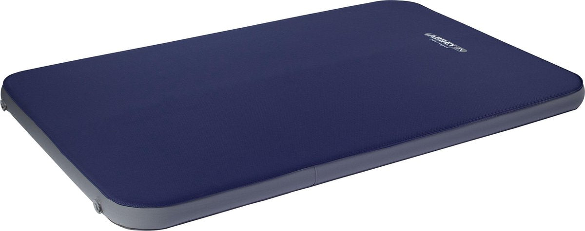 Colchoneta autoinflable Abbey Camp Deluxe - 2p - 201 x 132 x 10 cm - azul marino