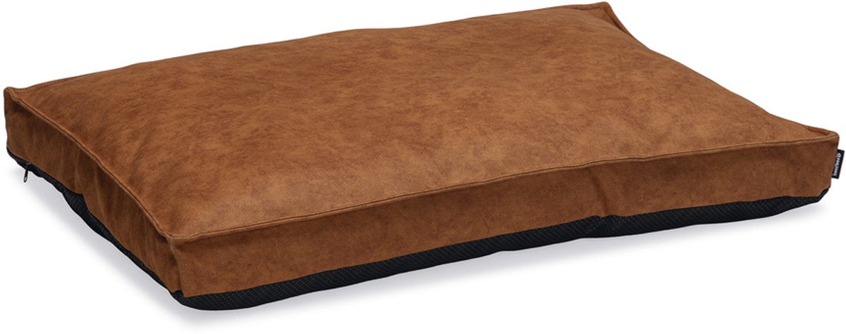 Beeztees lua - cuscino ortopedico per cani - cognac - 100x70x9 cm