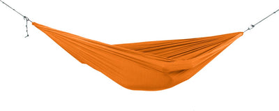 Biglietto per la luna - amaca - amaca domestica in terracotta arancione (320 × 230 cm. tessuto premium con moschettoni da 10kn. corde maniche amaca)