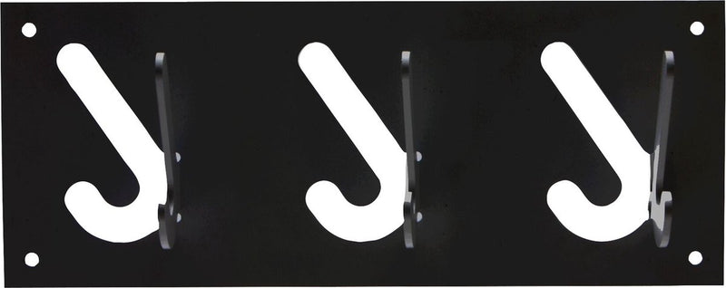 Gispen 1x3 - perchero - negro - 30 cm de ancho