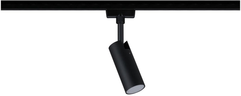 Paulmann urail rail spot tubo spot separado 250lm 4.5w 3000k 230v negro mate
