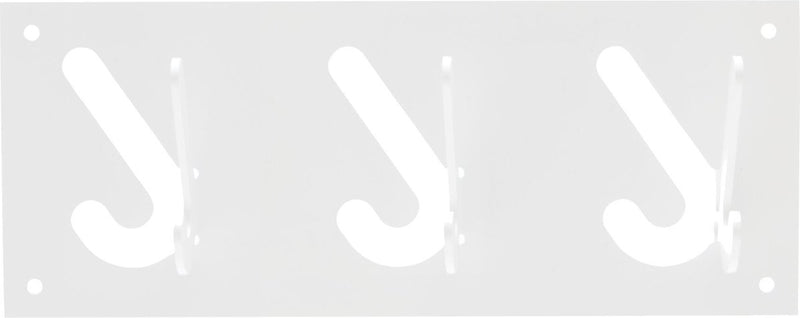 Gispen 1x3 - appendiabiti - bianco - larghezza 30 cm
