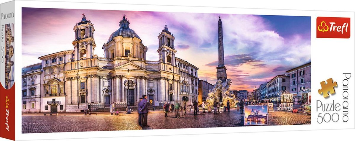 Puzzle Trefl 500 pezzi - Roma - panorama
