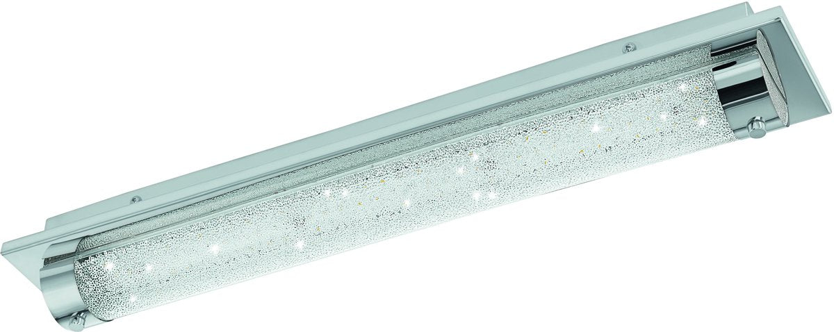 Eglo tolorico plafond- en wandlamp - led - 57 cm - chroom