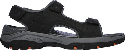 Skechers tresmen - sandalias garo para hombre - negro