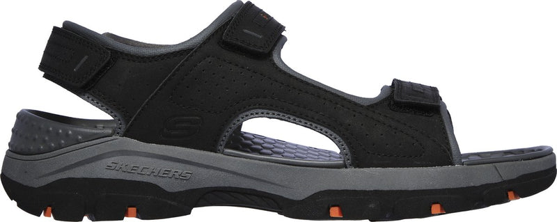 Skechers tresmen - sandali da uomo Garo - neri