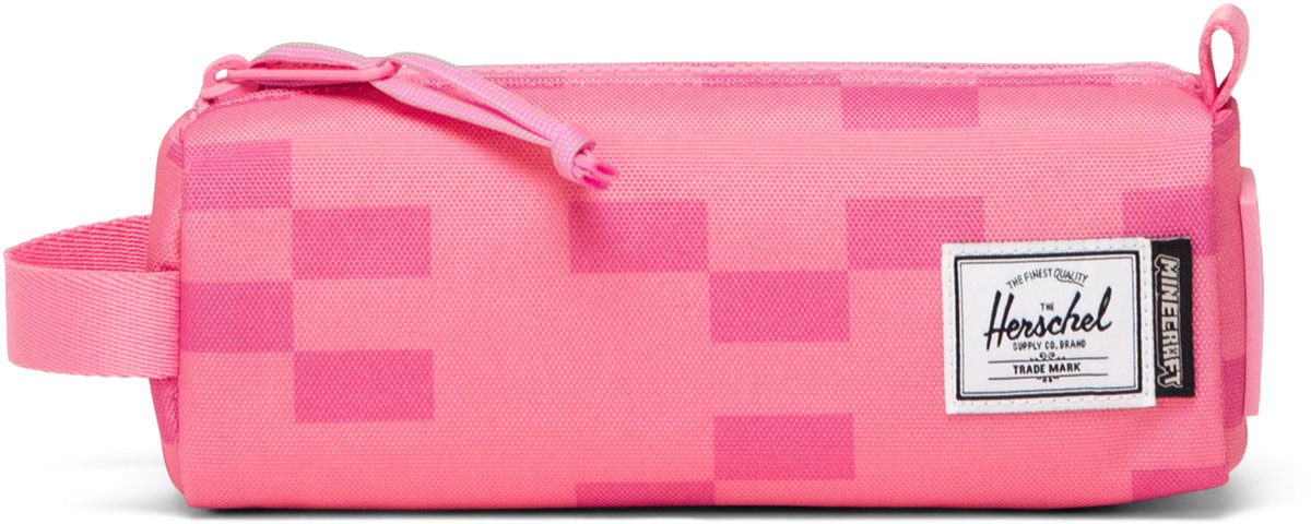 Herschel minecraft settlement pencil case little - pink sheep