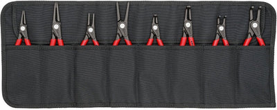 Knipex 00 19 58 v02 precision circlip pliers set suitable for circlips inner and outer rings 12-25 mm, 19-60 mm 10-25