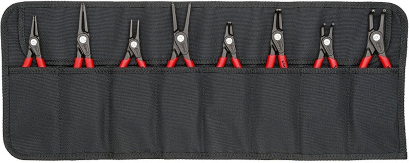 Knipex 00 19 58 v02 set di pinze di precisione per anelli elastici adatti per anelli elastici interni ed esterni 12-25 mm, 19-60 mm 10-25