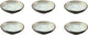 Medard de noblat - madreperla ombra - ciotola piccola 12 cm - 6 pezzi - gres