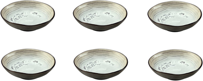 Medard de noblat - nácar sombra - cuenco pequeño 12 cm - 6 piezas - gres