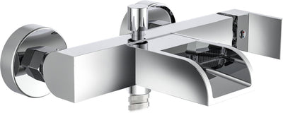 Schütte Schütte Bathmeng Crane con uscita a cascata Idrovia Chrome -colorata