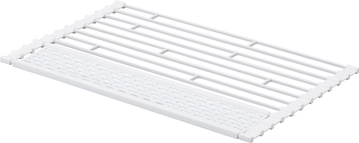 Yamazaki foldable drain mat - tower - black