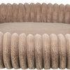 Trixie Dog Basket Lonni Rib Velvet Angular Luz marrón