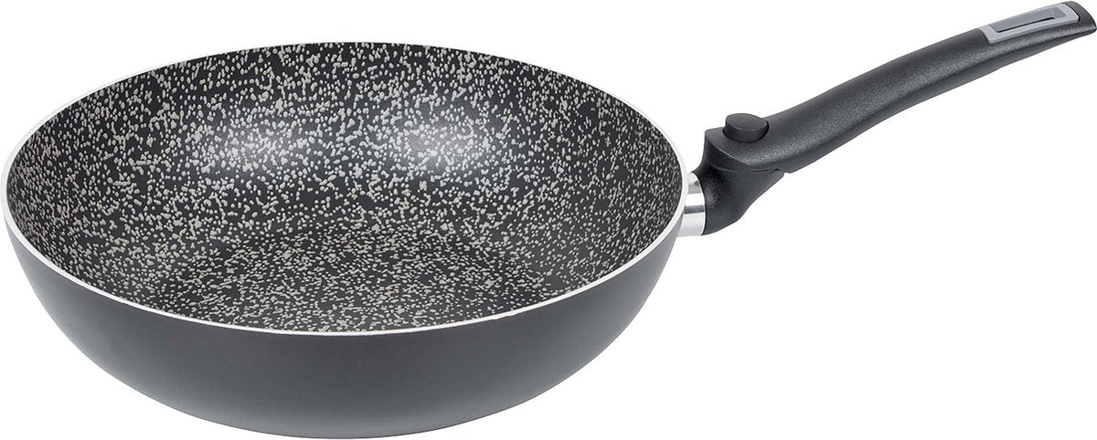 Bo-camp - wokpan - turn - wegklapbare pannengreep - ø 24 cm