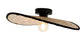 Eglo marywell plafondlamp - e27 - 50 cm - zwart bruin - hout