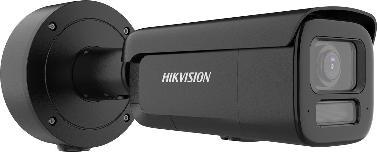 Hikvision serie pro con colorvu ds-2cd2687g3-lizs2uy sl (2.8-12mm) telecamera di sicurezza nera bullet (forma) Telecamera di sicurezza IP interno esterno 3840 x 2160 pixel palo a muro