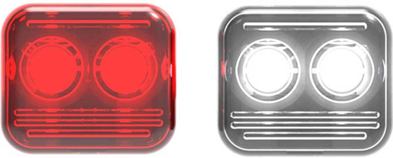 Reelight flash imán iluminación para bicicleta ams reepower - acero - rojo blanco - 4 piezas - puede permanecer encendido después de una parada