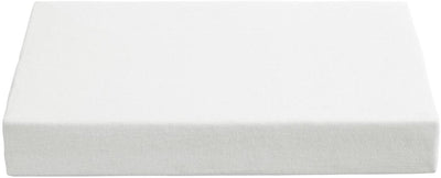 Ambiante - jersey - box spring fitted sheet - 180x200 cm - white