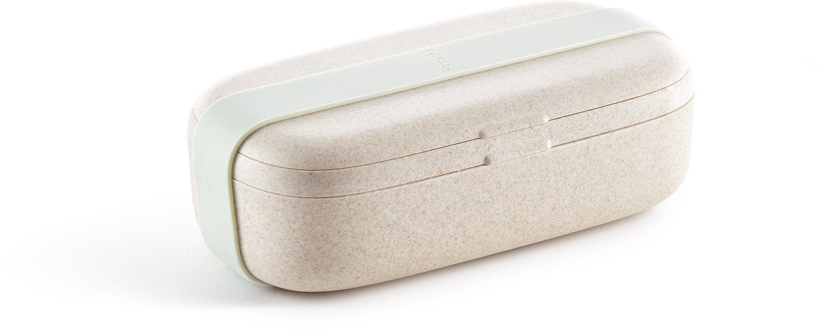 Lékué lunchbox broodtrommel - to go - organic - 0,5l - beige