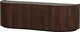 Credenza Wood sense 4 ante - mango - noce - 50x160x46