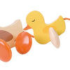 Classic world houten trekfiguur eenden - educatief peuterspeelgoed.