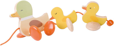 Classic World World World Wooden Trek Figurs Ducks