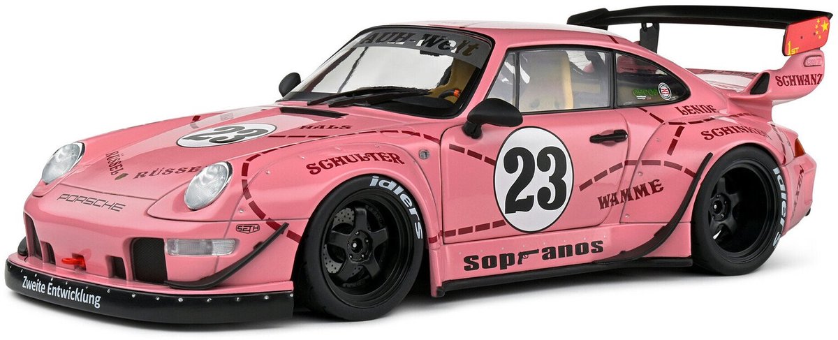 Porsche rwb soprani 2020 - modello in scala 1:18 di solido