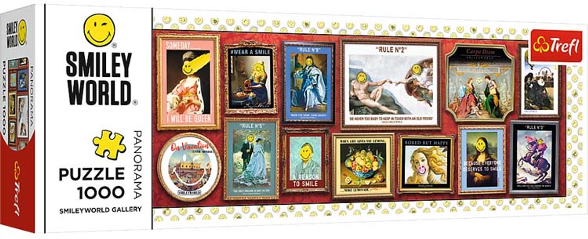 Trefl 1000p - smileyworld gallery smiley