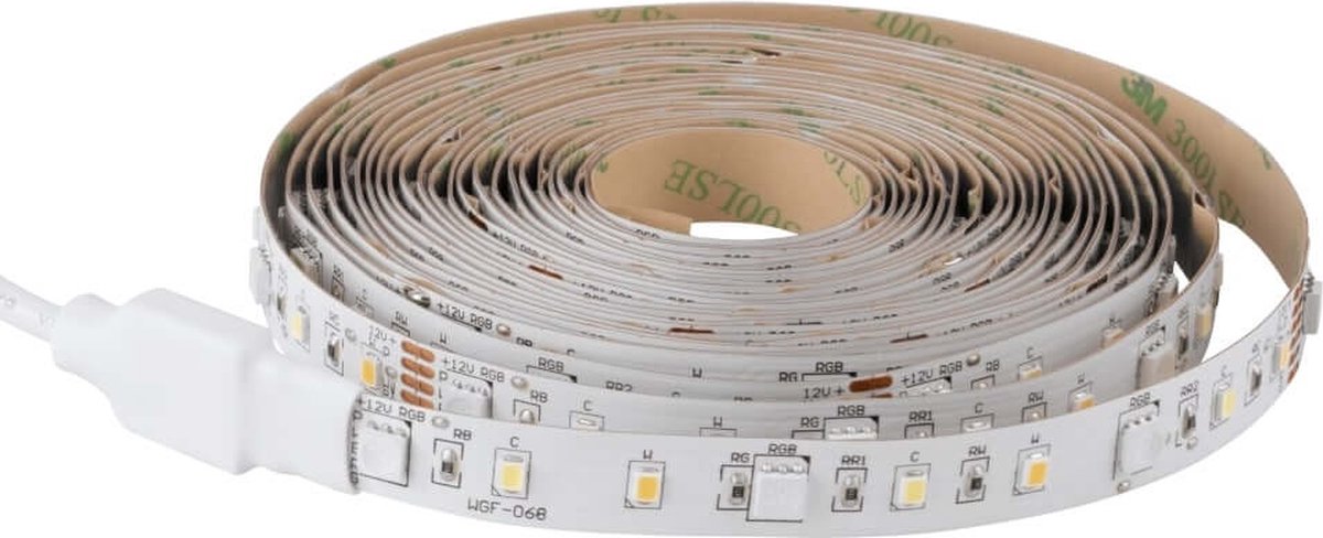 Striscia LED intelligente Eglo connect .z - 500 cm - bianca - luce bianca RGB regolabile - dimmerabile - zigbee