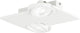 Eglo design brea - spot - 2 lichts - wit, helder