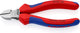 Pinza a taglio laterale Knipex | Lunghezza 140 mm | maniglie multicomponente | nero atramentato - 70 02 140 sb