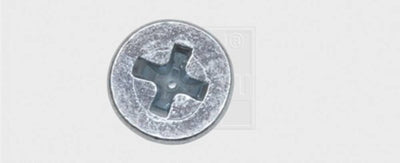 Assortimento viti autofilettanti SWG m5 20 mm testa a croce Phillips DIN 965 acciaio zincato 100 pezzo(i)