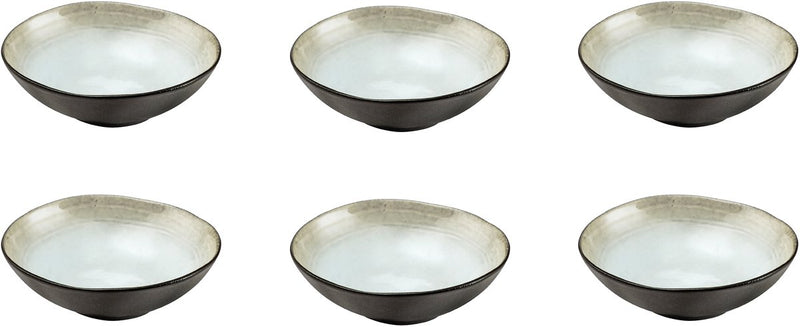 Medard de noblat - nácar sombra - cuenco grande 15,2 cm - 6 piezas - gres