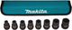 Makita e-02989 set di bussole a impatto 8 pezzi in custodia