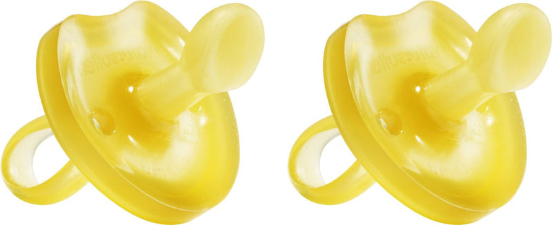 Ciuccio in gomma Natursutten - 12+ mesi - scudo a farfalla - beccuccio anatomico - 2 pezzi