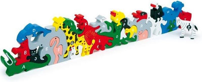 Pequeños animales de pies y figuras Balance Game Game, 26dlg.