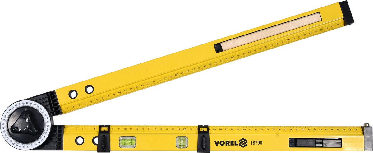 Vorel zwaaihaak hoekmeter - 500 mm - 270 °